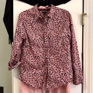 Talbots Floral Blouse!